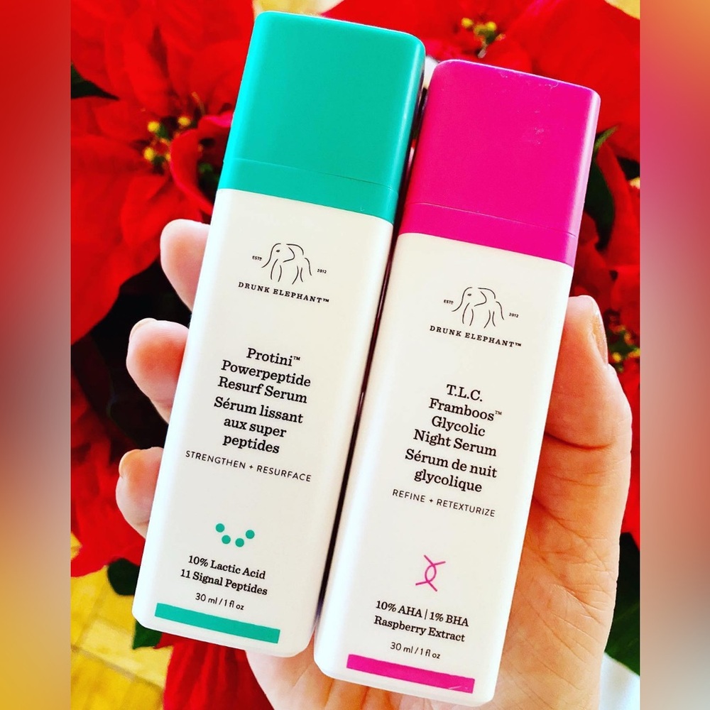 NEW ‼️ DRUNK ELEPHANT T.L.C NIGHT SERUM , PROTINI RESURF SERUM - SEALED